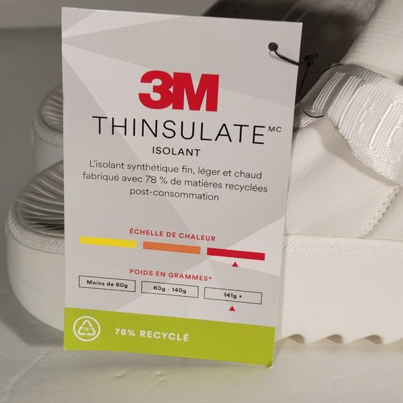 Ugg Maxxer White Woven LOGO Slide Sandal Sugarcane EVA Men's Shoes Sz 11 New - Picture 5 of 7